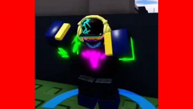 Blurred Neon Dj Dancing meme template