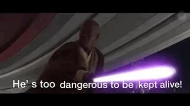 Blurred Hes too dangerous to be kept alive meme template