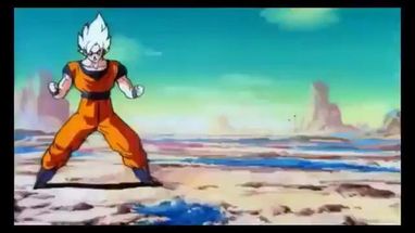 Blurred Vegeta flying back meme meme template