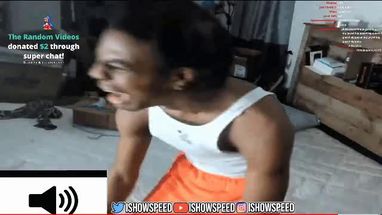 Blurred Ishowspeed meme template