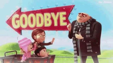 Blurred Goodbye Despicable Me meme template