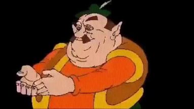 Blurred Morshu fast gif meme template