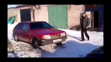 Blurred Car Falls Apart meme template