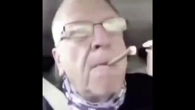 Blurred rip bozo grandpa meme template