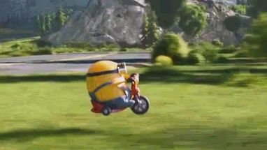 Blurred Minion Fast meme template