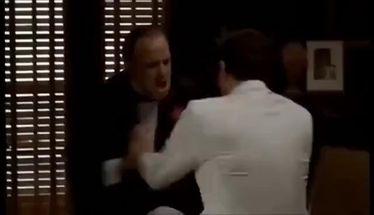 Blurred Godfather meme template