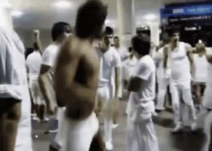 Blurred zyzz meme template