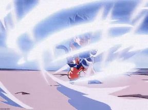 Blurred Kamehameha 1 meme template