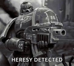Blurred Heresy detected meme template