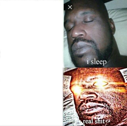 Sleeping Shaq Meme Template Piñata Farms The best meme generator