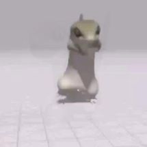Blurred Dancing Gecko meme template