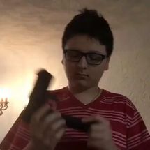 Blurred Suicidal kid meme template