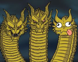 Three headed Dragon meme