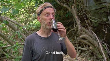 Blurred Mike White Good Luck meme template