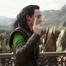 Blurred Loki You Had One Job GIF Version meme template