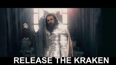 Blurred Release the kraken meme template