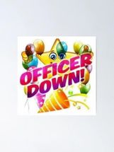 Officer down meme