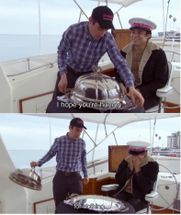 Blurred I hopr you're hungry for nothing meme template