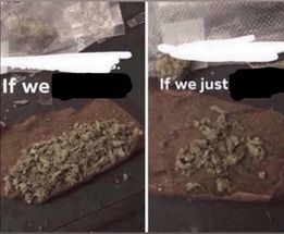 Blurred if we just meme template