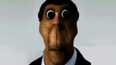 Blurred Obunga meme template