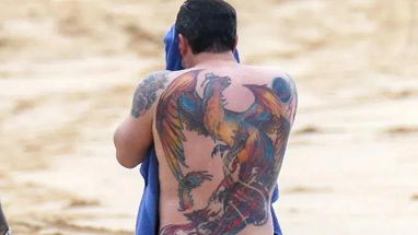 Ben Affleck Back Tattoo meme