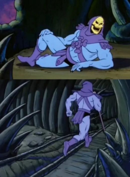 Skeletor Disturbing Facts Meme Template Piñata Farms The best meme