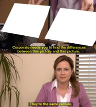 They are the same picture meme