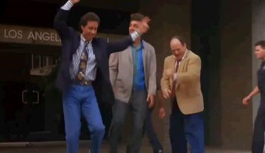 Blurred Happy Dancing meme template