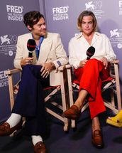 Blurred Chris Pine Harry Styles meme template