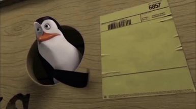 Blurred KowalskiPointAtBox meme template
