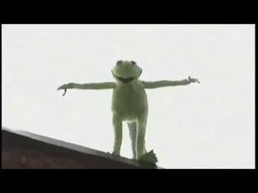 Blurred kermit decides to die meme template